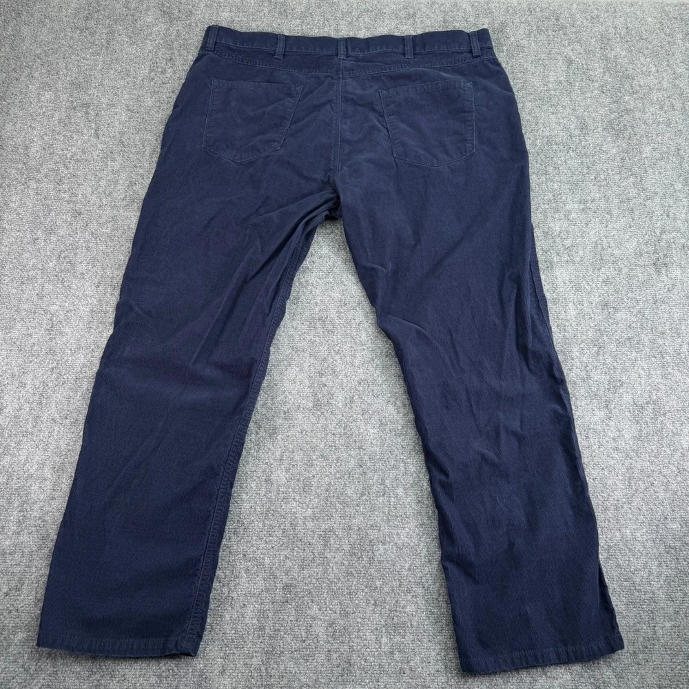 Tommy Hilfiger Pants Mens 40x30 (Fits 41x28) Blue Corduroy Straight Leg‎